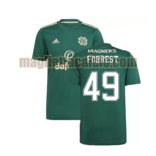 maglia forrest 49 celtic uomo seconda 2021-2022