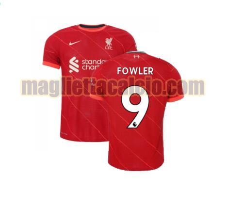 maglia fowler 9 liverpool uomo prima 2021-2022