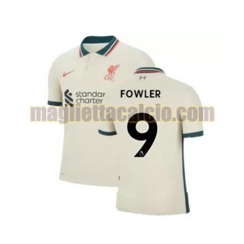 maglia fowler 9 liverpool uomo seconda 2021-2022