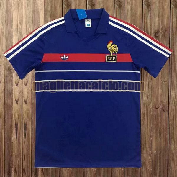 maglia francia uomo blu prima divisa 1984