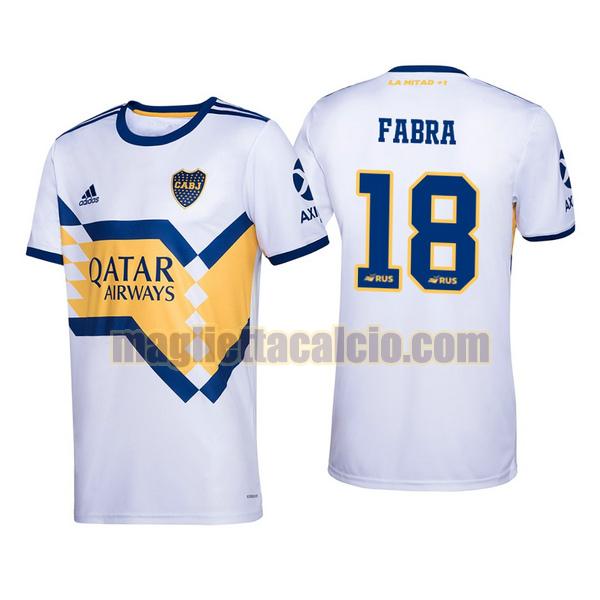 maglia frank fabra 18 boca juniors uomo seconda 2020-2021