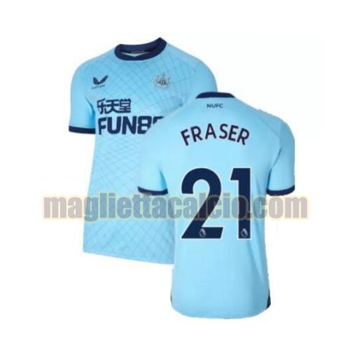 maglia fraser 21 newcastle united uomo terza 2021-2022