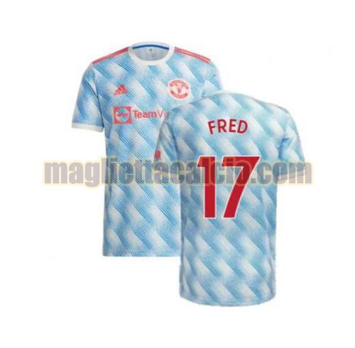 maglia fred 17 manchester united uomo seconda 2021-2022