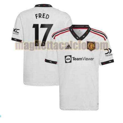 maglia fred 17 manchester united uomo seconda 2022-2023