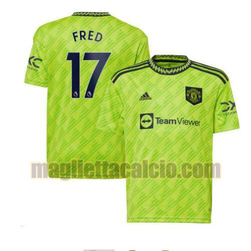 maglia fred 17 manchester united uomo terza 2022-2023