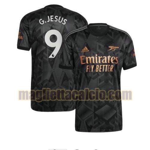 maglia g.jesus 9 arsenal uomo seconda 2022-2023