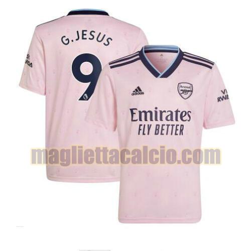 maglia g.jesus 9 arsenal uomo terza 2022-2023