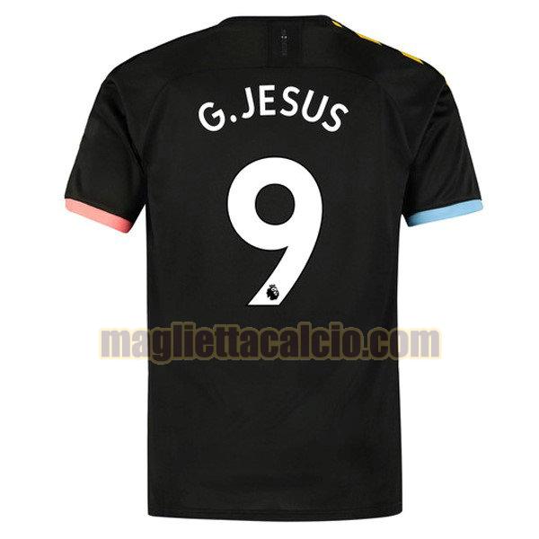 maglia g.jesus 9 manchester city uomo seconda divise 2019-2020