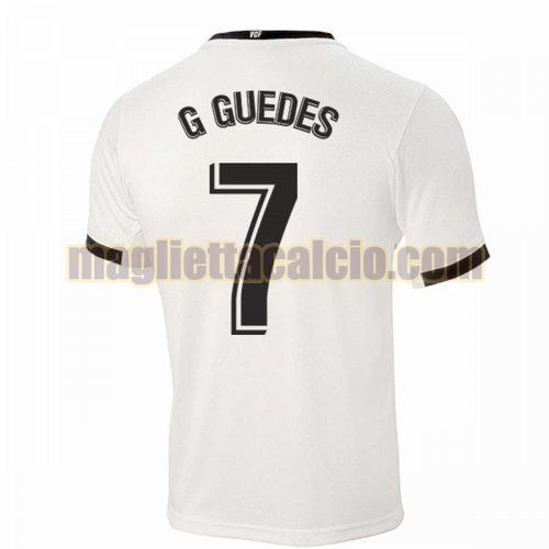 maglia g guedes 7 valencia uomo prima 2020-2021