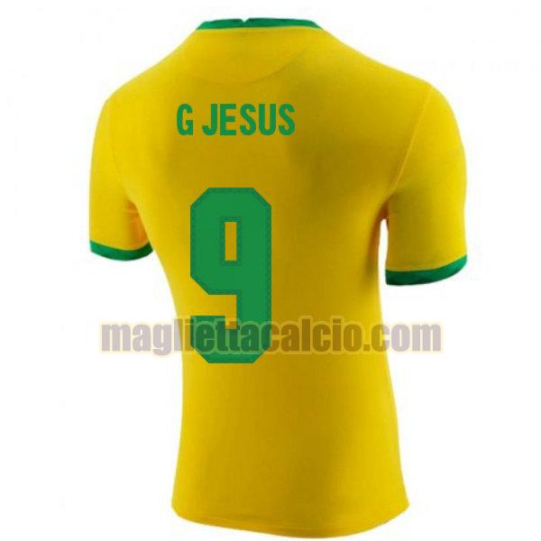 maglia g jesus 9 brasile uomo prima 2020-2021