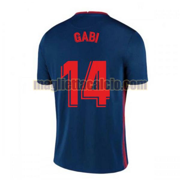 maglia gabi 14 atletico madrid uomo seconda 2020-2021