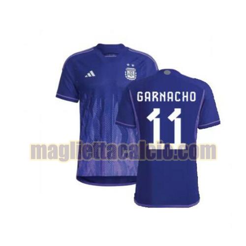maglia garnacho 11 argentina uomo seconda 2022
