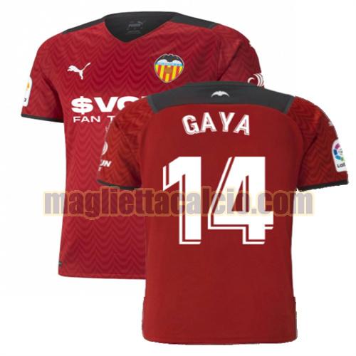 maglia gaya 14 valencia uomo seconda 2021-2022