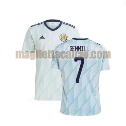 maglia gemmill 7 scozia uomo seconda 2021-2022