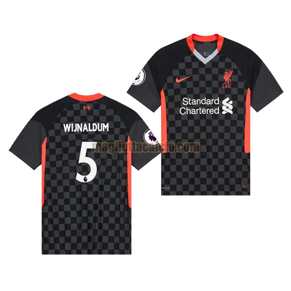 maglia georginio wijnaldum 5 liverpool uomo terza 2020-2021