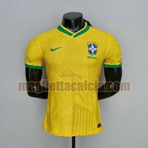 maglia giallo brasile uomo player version 2022-2023