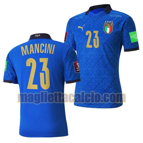 maglia gianluca mancini 23 italia uomo prima 2022