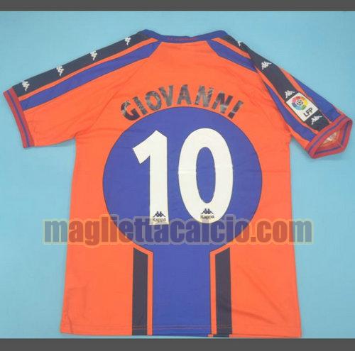 maglia giovanni 10 barcellona uomo seconda divisa 1997-1998