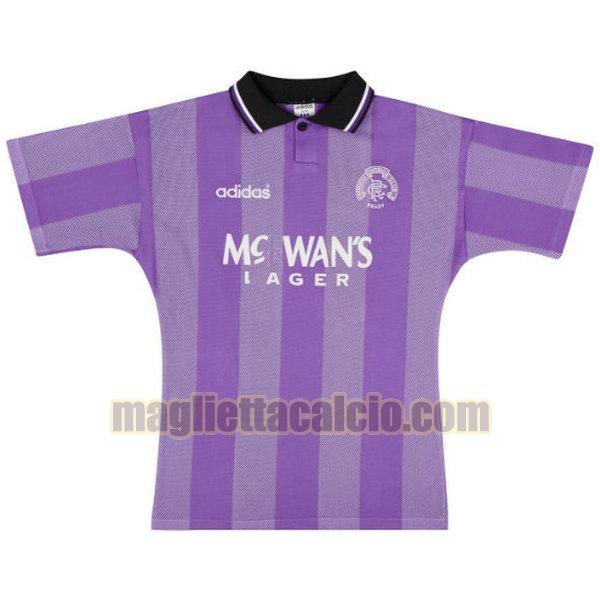 maglia glasgow rangers uomo viola terza divisa 1994-1995