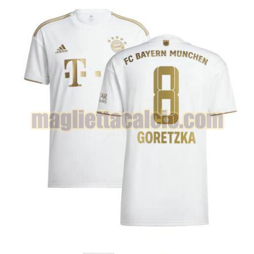 maglia goretzka 8 bayern monaco uomo seconda 2022-2023