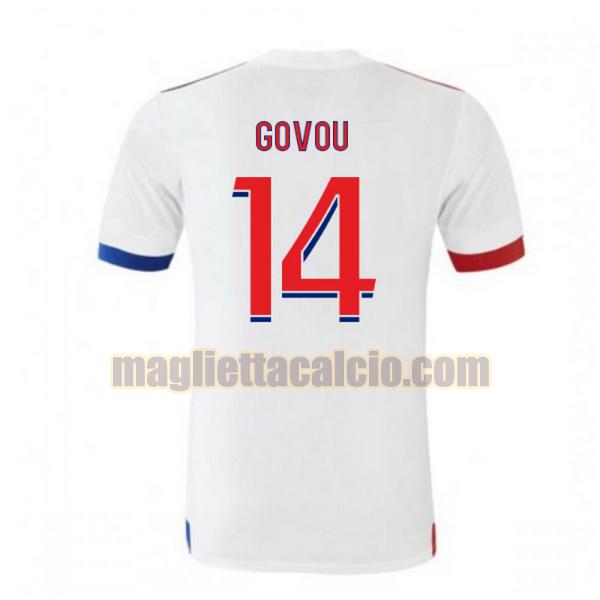 maglia govou 14 olympique lyon uomo prima 2020-2021