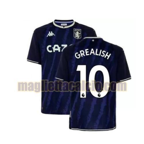 maglia grealish 10 aston villa uomo terza 2021-2022