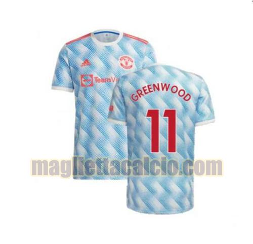 maglia greenwood 11 manchester united uomo seconda 2021-2022