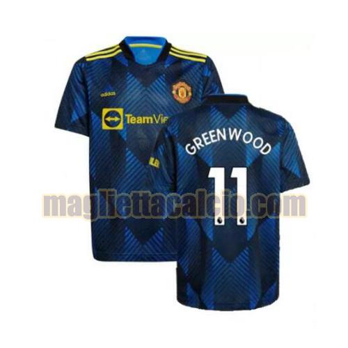 maglia greenwood 11 manchester united uomo terza 2021-2022