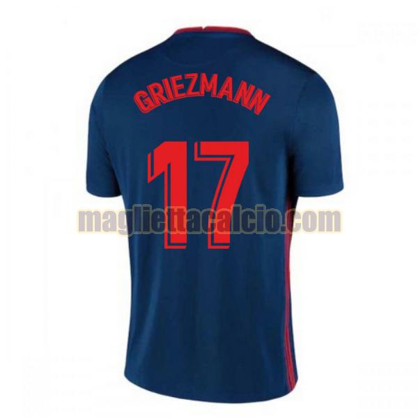 maglia griezmann 17 atletico madrid uomo seconda 2020-2021