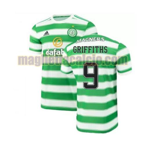 maglia griffiths 9 celtic uomo prima 2021-2022