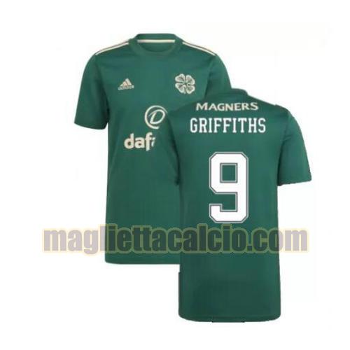 maglia griffiths 9 celtic uomo seconda 2021-2022