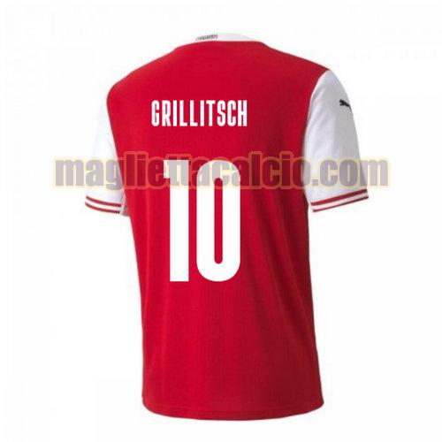 maglia grillitsch 10 austria uomo prima 2020-2021