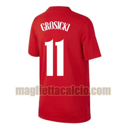 maglia grosicki 11 polonia uomo seconda 2020-2021