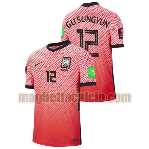maglia gu sung yun 12 corea uomo prima 2021-2022