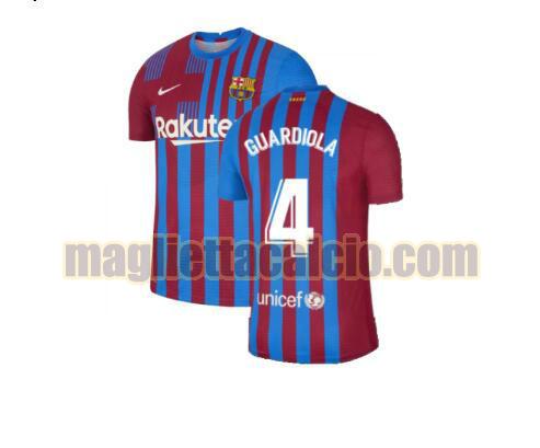 maglia guardiola 4 barcellona uomo prima 2021-2022