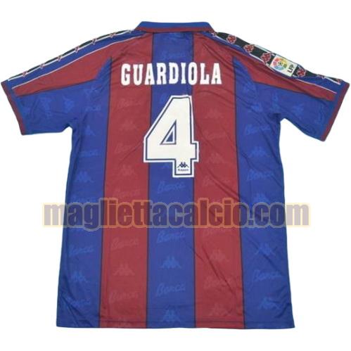 maglia guardiola 4 barcellona uomo prima divisa 1996-1997