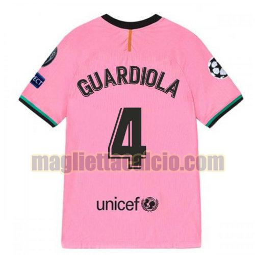 maglia guardiola 4 barcellona uomo terza 2020-2021