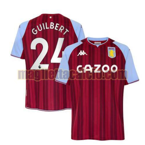 maglia guilbert 24 aston villa uomo prima 2021-2022