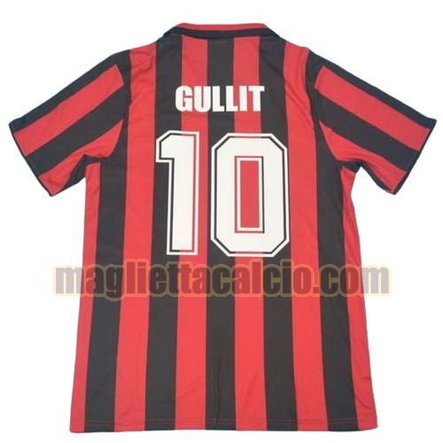 maglia gullit 10 ac milan uomo prima divisa 1988