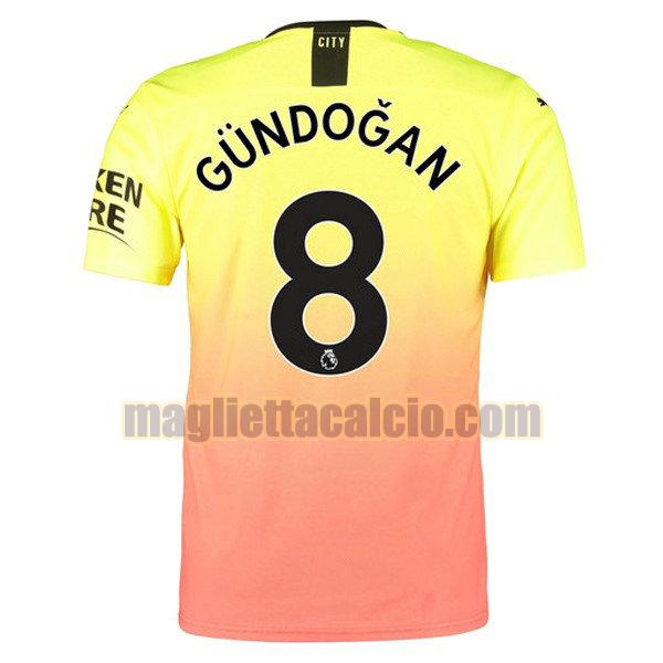 maglia gundogan 8 manchester city uomo terza divise 2019-2020