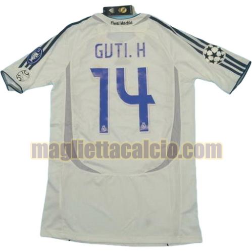 maglia guti.h 14 real madrid uomo prima divisa 2006-2007