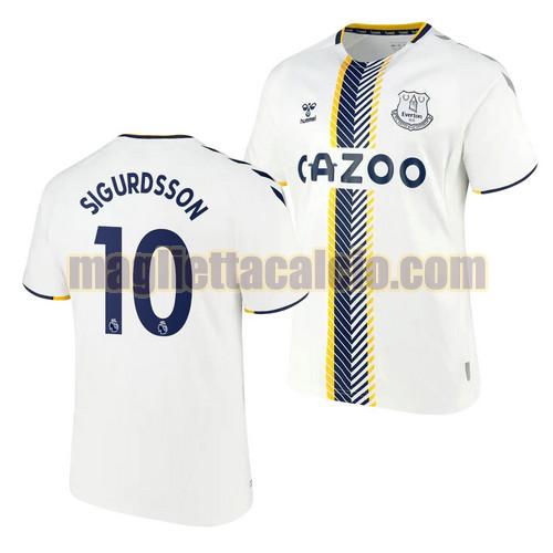 maglia gylfi sigurdsson 10 everton uomo terza 2021-2022