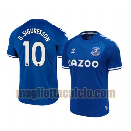 maglia gylfi siguresson 10 everton uomo prima 2020-2021