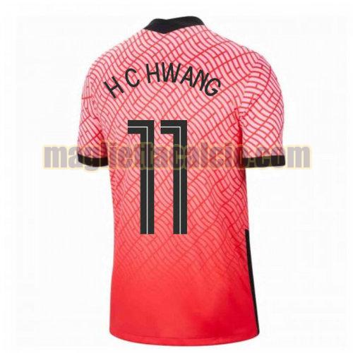 maglia h c hwang 11 corea uomo prima 2020-2021