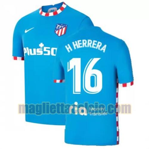 maglia h herrera 16 atletico madrid uomo terza 2021-2022