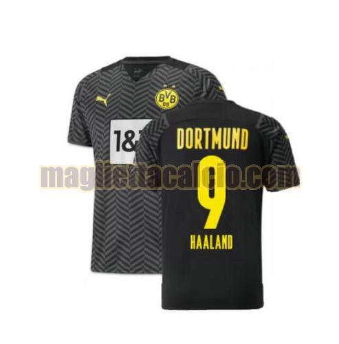 maglia haaland 9 borussia dortmund uomo seconda 2021-2022