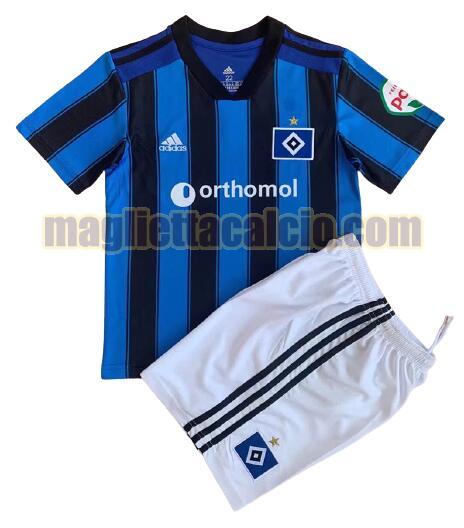 maglia hamburger sv bambino seconda 2021-22