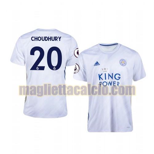 maglia hamza choudhury 20 leicester city uomo seconda 2020-2021