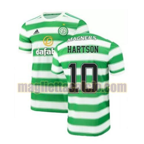 maglia hartson 10 celtic uomo prima 2021-2022