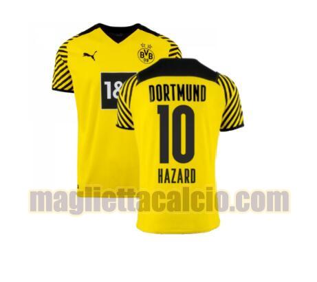 maglia hazard 10 borussia dortmund uomo prima 2021-2022